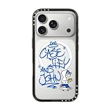 CASETiFY コンパクト iPhone 17 Pro ケース [MagSafe対応/薄型 軽量/耐衝撃] - CASETiFY AND JOHN (graffiti) - クリア ブラック