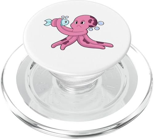Polpo Pesce PopSockets PopGrip per MagSafe