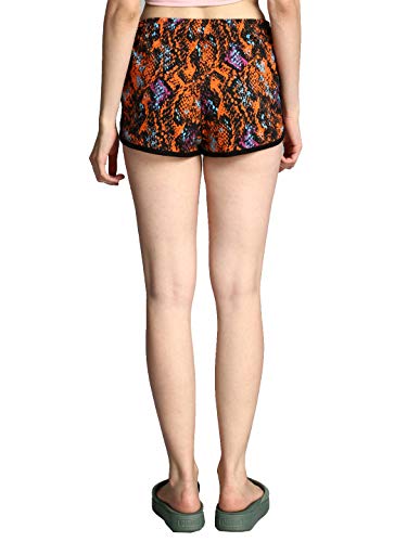 Image of KOTTY Printed Women Multicolor Night Short (Multi Coloured,32)