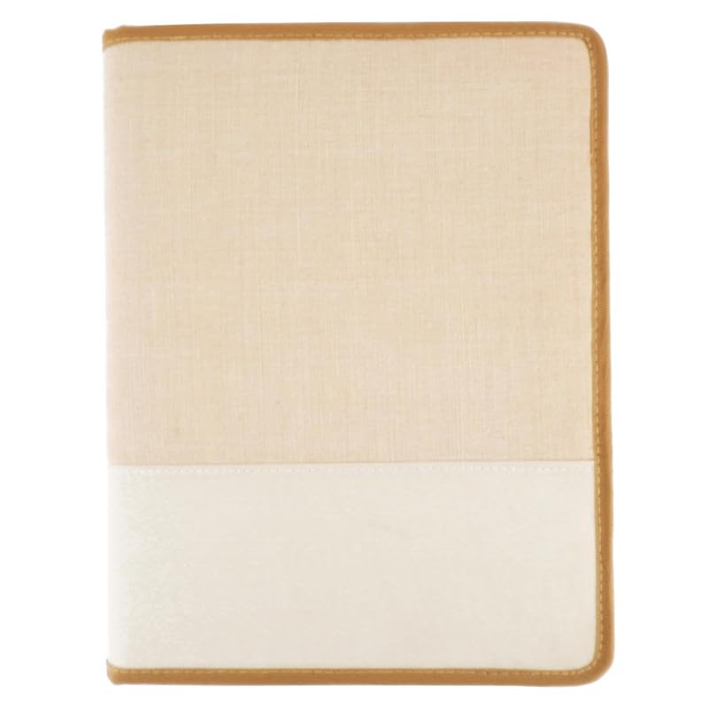Image of Future X Eco-Friendly Jute File Folder | Handcrafted Document Folder with Button Closure | Reusable Office & Conference File Holder (Jute Chain White)