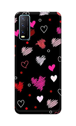 Image of PRINTFIDAA Vibrations of Love Hard Back Cover for Vivo Y20 / Vivo Y20i / Y20s / Y20G / Vivo Y12s / Y20S (G) Back Cover -(P6) KAT1009