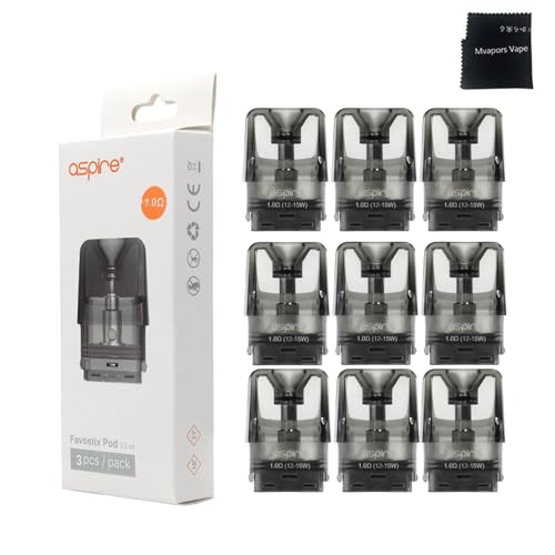 Aspire Favostix p|bh POD J[gbW AXpCA t@{XeBbNX |bh jR`t[ LbhȂ (3-9-1.0ohm)