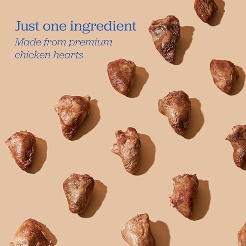 Downtown Barkery Freeze Dried Canine Treats – Single Ingredient, Low Calorie Canine Treats Wealthy in Nutritional vitamins and Minerals – All Pure Canine Treats – Freeze Dried Hen Hearts for Canine, 1 Oz Downtown Barkery Freeze Dried Canine Treats – Single Ingredient, Low Calorie Canine Treats Wealthy in Nutritional vitamins and Minerals – All Pure Canine Treats – Freeze Dried Hen Hearts for Canine, 1 Oz