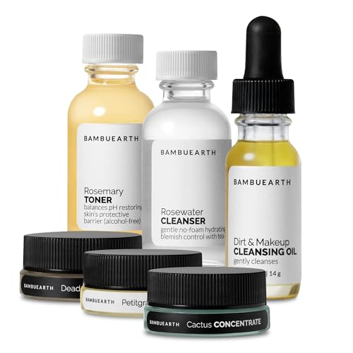 Bambu-Earth-Natural-Skincare-Starter-Kit-6-pieces-Organic-Ingredients-Includes-Dead-Sea-Mud-Mask-Facial-Cleansing-Oil-Toner-Rosewater-Cleanser-Moisturizers-for-Healthy-Glowing-Skin