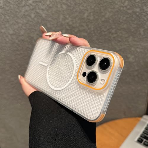 アイフォン 17 Pro Max ケース MagSafe対応 半透明 マット仕上げ 放熱 ワイヤレス充電対応 黄ばみ防止 マグネット搭載 超軽量 傷付き防止 iphone 17 Pro Max ケース 全面保護 高耐久性 耐衝撃 さらさら手触り 薄型 シン