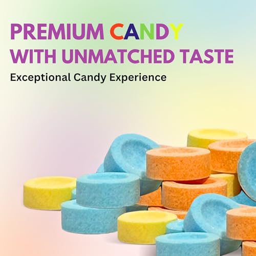 Fresh Finest Candy Rolls - Individually Wrapped Hard Candy Assorted original flavors Best for Classroom Exchange, Office Bowls, and Valentine's Kids Gift - 200 Pack, Bulk - image 3
