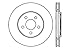 StopTech 128.63041L Sport Cross Drilled Brake Rotor; Front Left