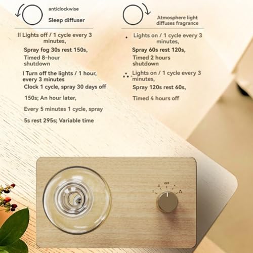 Diffuseur d'huiles essentielles sans eau rechargeable nébuliseur à froid