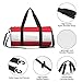 Austrian flag Large Capacity Travel Bag - Durable Sports Duffel Bag for Hiking, Vacation, Fitness and Business