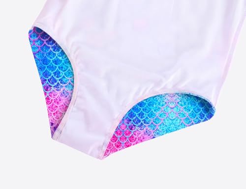 Image of Girls Swimsuits One-Piece Bathing Suits Multicolor Kids Sport Summer Beach Swimwear for 2-10 Years Old