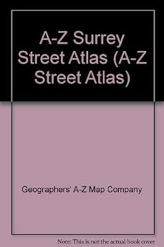 Paperback A-Z Street Atlas of Surrey (A-Z Street Atlas Series) Book