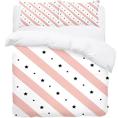 Housse de couette douce lit double et King Size facile à laver - 2