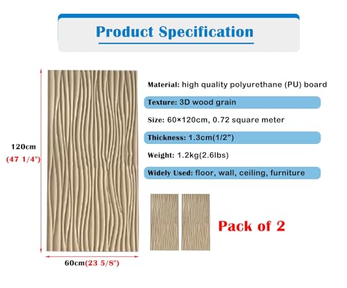 Paneles de pared 3D para tapar imperfecciones de muros sin hacer obras 6