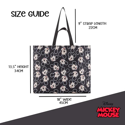 Bolsa de nailon versátil de Mickey y Minnie para excursiones y paseos 5