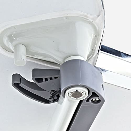 Support de rangement carrousel avec fermeture douce en acier robuste pour angle
