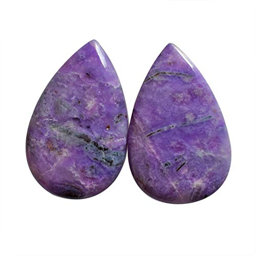 Cabochon en sugilite naturelle d'Afrique du Sud pour bijoux d'exception
