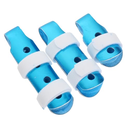 Gogogmee 3pcs Stabilizer Left Hand Thumb Splint Thumb Support Brace for Mallet Fracture Sprain Portable