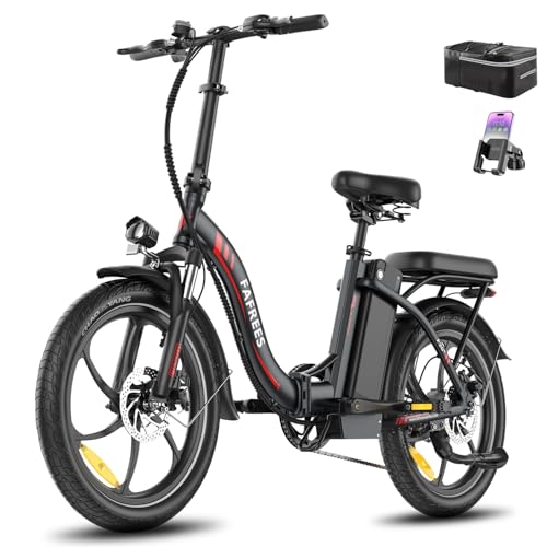 Fafrees F20+ E Bike Klappbar 20 * 3.0 Zoll, Upgrade 2025 Ebike Herren 250W, Elektrofahrrad 20Ah/720Wh Akku, E-Bike Damen 25km/h, Fatbike 7S, Pedelec faltrad Lagergewicht 140 KG (Schwarz) Fafrees F20+ E Bike Klappbar 20 * 3.0 Zoll, Upgrade 2025 Ebike Herren 250W, Elektrofahrrad 20Ah/720Wh Akku, E-Bike Damen 25km/h, Fatbike 7S, Pedelec faltrad Lagergewicht 140 KG (Schwarz)