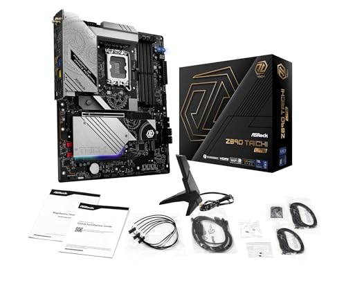 Image of ASRock Z890 Taichi Lite Intel Core Ultra LGA1851 RL-ILM WiFi 7 ATX Motherboard DDR5 9200 MHz 256 GB PCIe 5.0 Thunderbol