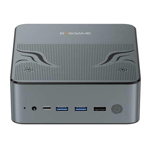 BOSGAME M2 Mini-Gaming-PC, AMD Ryzen 9 7940HS (bis zu 5,1 GHz), 32 GB DDR5, 1 TB PCIe4.0 SSD, Mini-Computer, Mini-PC Windows 11 Pro, 4K-Anzeige, HDMI+DP+USB4 x2, 2,5G Dual LAN, WiFi 6, BT5.2