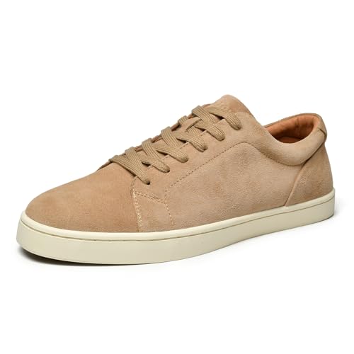 Image of Go Tour Men's Casual Suede Leather Handmade Sneakers