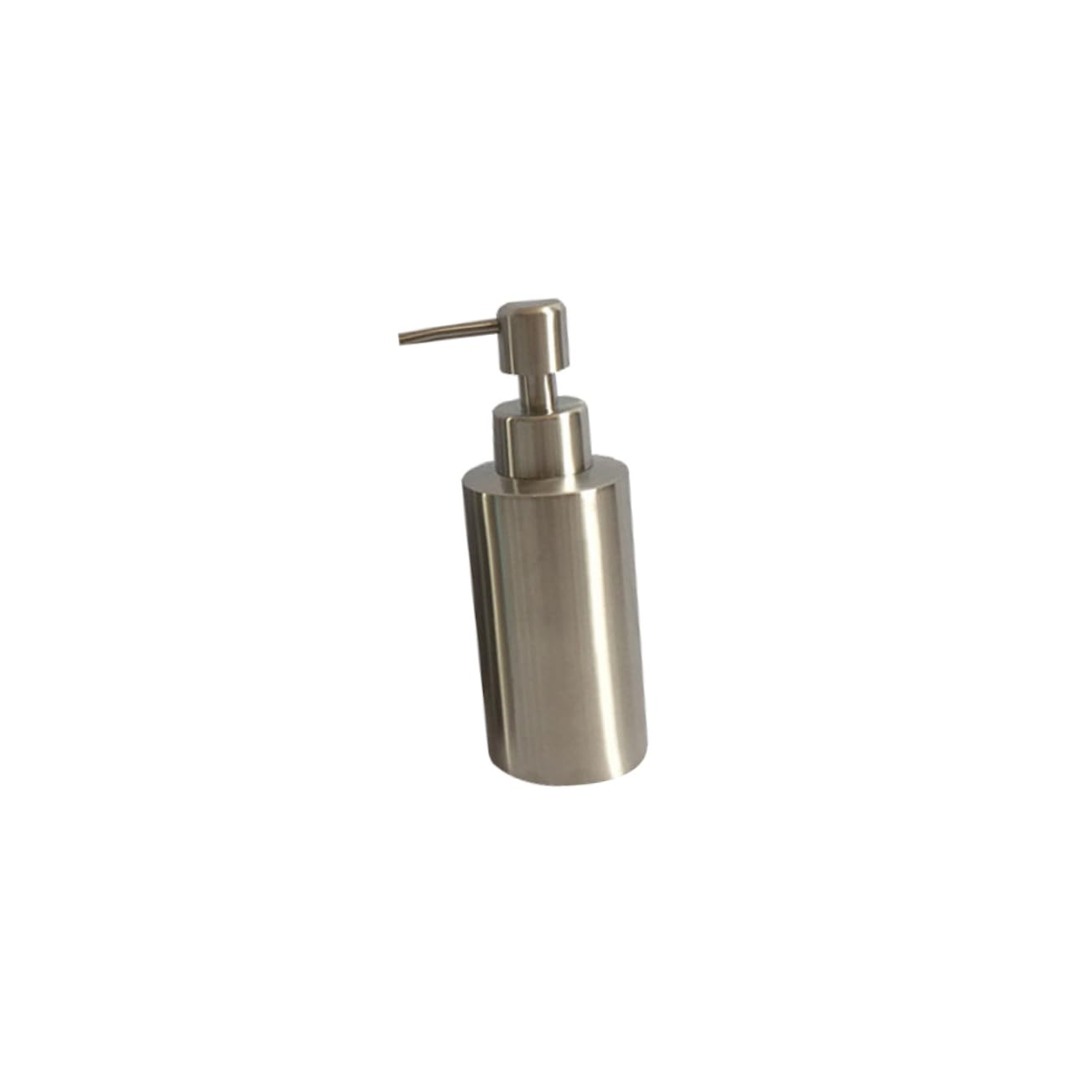 Wakauto 304 Stainless Steel Soap Dispenser Liquid Pump for Kitchen Bathroom Versatile Lotion Hand Soap Dispenser Easy to Refill Unique Design for Daily Use