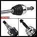A-Premium CV Axle Shaft Assembly Compatible with Toyota Corolla 2003 2004 2005 2006 2007 2008, L4 1.8L, Automatic Transmission, Front Left Driver Side, Replace# 4342002380