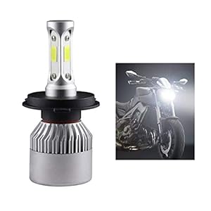 Speedwav R7 Shilan LED Headlight Bulb,Conversion Kit Light for Universal for Bike Motorcycle H4_Light12