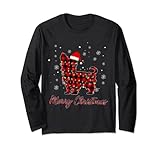 Yorkshire Red Buffalo - Luces para árbol de Navidad ¿Eres amante de Yorkshire Terrier, buscando pijamas a juego de cuadros rojos de búfalo para perros? Yorkshire con luces de Navidad alrededor del perro será divertido a cuadros rojos a juego para la familia son escuadrón de Navidad.