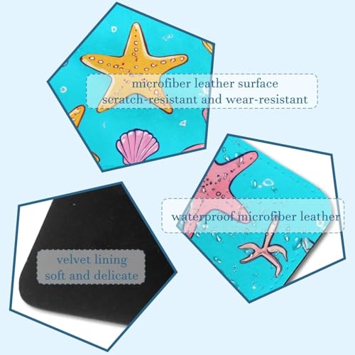 Funda para portátil antigolpes de estrella de mar para evitar arañazos 3