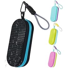 Swim Goggle Case For Swimming Goggles, Swimmer Gifts for Kids Teens Adults, Silicone Cases with Drain Hole