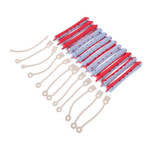 Ipetboom 12pcs Long Hair Perm Rods PP Curling Rollers for Cold Wave Styles Portable Hairdressing Tools for Effortless Curls Waves Safe Versatile for Home Salon Use