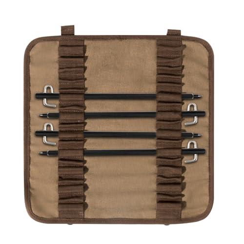 テントペグ収納バッグ - 35x35x1cm オックスフォード生地、高耐久、耐久性のあるデザイン、大容量 |防水テントポールオーガナイザー、折りたたみ式キャンプステークポーチ、アウトドアハイキングアドベンチャートラベルギア