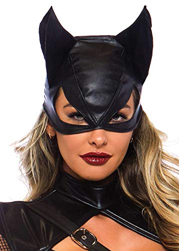 Magic Box Womens Cat Woman Style Mask Headpiece with Ears