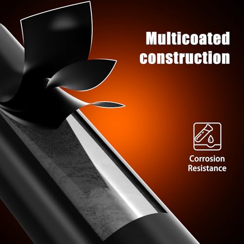 Image of Gaemi M10x1.25 Spline Lug Nuts Black, 20 Pack | 6 Spline Design, 1.38 inch Tall, 3 /4 inch Hex Conical Seat 60, Includes 1 Socket Key, For Aftermarket Wheels