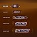 Snickers Minis Chocolate Caramel Candy Bars - Individually Wrapped Candy - with Roasted Peanuts, Nougat, Caramel, and Milk Chocolate – Bulk Candy (1 Pound)