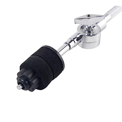 Abaodam Abrazadera para batería soporte, clip de repuesto para accesorios de percusión, resistente, acabado plateado miniatura 6