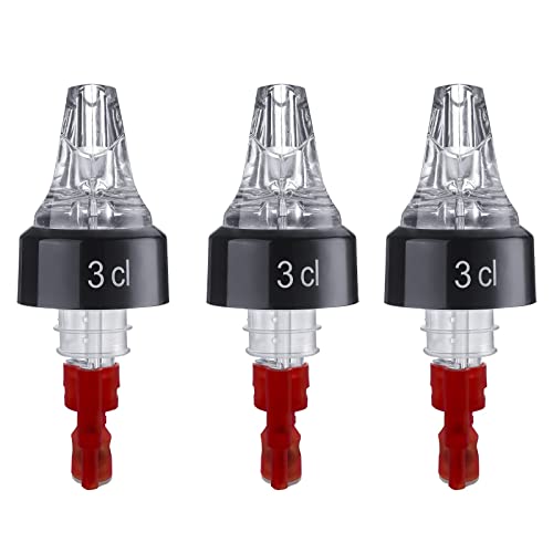Westmark 3 dosificadores/dosificador, dosificador, dosificación por boquilla: 3 cl, plástico, Auto-Pour, transparente, 993071EG