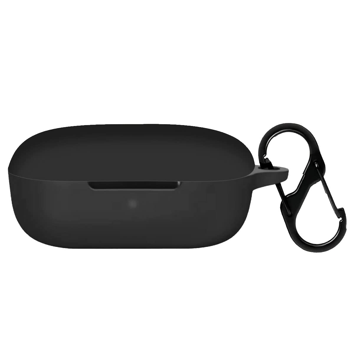LIRAMARK Shockproof Protective Silicone 360° Cover Case with Buckle Designed for Boat Airdopes 441/443 TWS (Black)-image-31