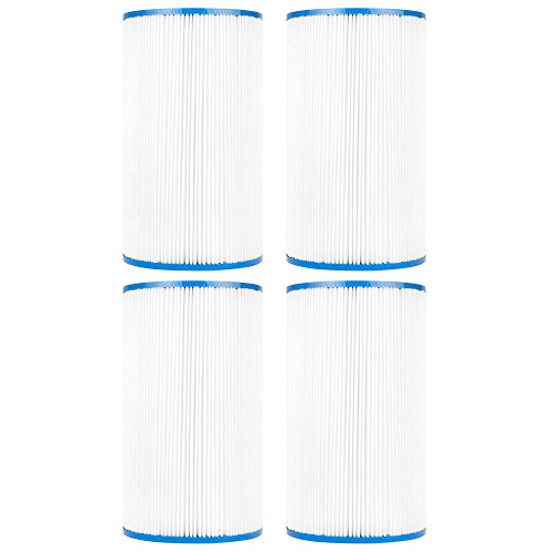 Clear Choice Pool Spa Filter 6.00 Dia x 10.50 in Cartridge Replacement for Hot Springs Aladdin 13004, [4-Pack]