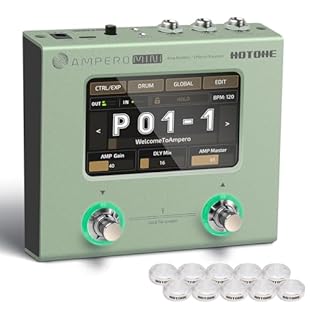 Ultra Compact Amp Modeler & Effects Processor, Powerful dual-core DSP Platform Ensure Ampero-grade Tone Quality. Ampero Mini can Handle up to 9 Effect Modules Simultaneously with its Flexible FX1, FX2, FX3 Effect Modules and Editable Effect Chain for...