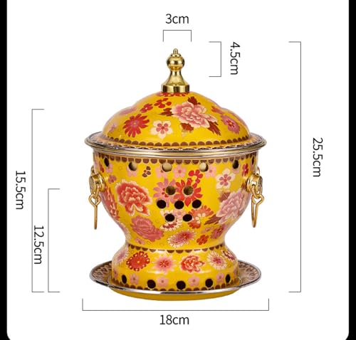 Olla pequeña para fondue de cobre tradicional chino miniatura 2