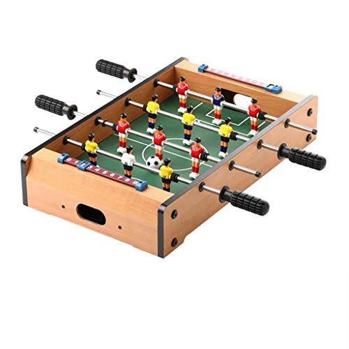 Juego de minifútbol de Mesa Top Fuosball con Dos Pelotas y Marcador. Fútbol de Mano recreativo para niños.