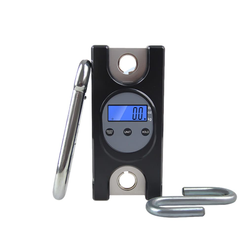 LKLNKVL Hanging scale, Luggage Hanging Baggage With Backlit LCD Display Travel Weight Suitcase Weighing Hook Scales Handheld Mini With Hooks(300KG)