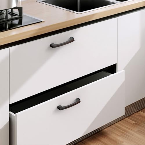 Image of 10 Pack Oil Rubbed Bronze Cabinet Pulls 3 Inch Cabinet Handles Kitchen Cabinet Hardware Kitchen Handles for Cabinets Bronze Dresser Pulls Drawer Handle