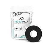 PATCHINGA Parche Adhesivo Freestyle Libre, Glucómetro, Cinta, Parches Para Sensor Autoadhesivo I Impermeable - Hipoalergénico - Transpirable I 25 Piezas (negro)