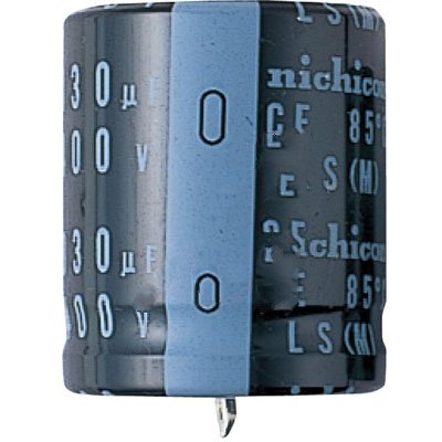 NichiconLLS2D471MELY Capacitor; Al Electrolytic; Cap 470 uF; Tol 20%; Vol-Rtg 200 VDC; Snap-In; 20x35mm