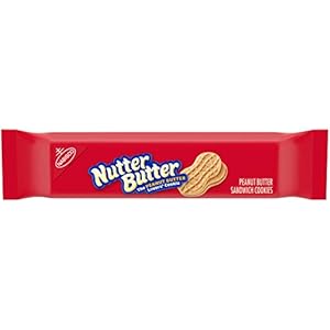 Nutter Butter Peanut Butter Sandwich Cookies, Single Serve, 1.9 oz