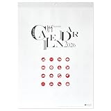 SIMPLISH STANDARD 2026 壁掛けカレンダー こよみ B3 シンプル イラスト