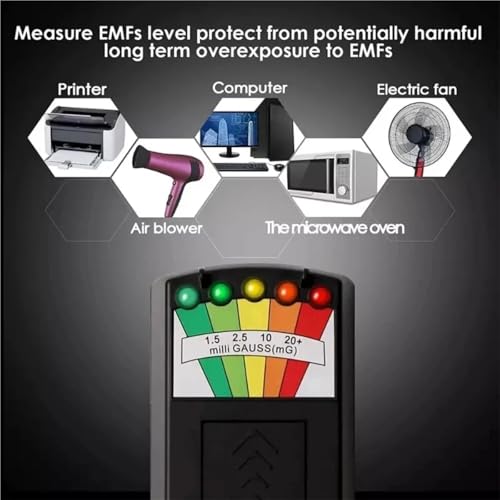 Electrómetro Digital K2 Profesional con LCD EMF Detector miniatura 4